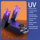 Портативная сушка для обуви с таймером и UV светом 180W Синяя - изображение 7