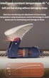 Портативная сушка для обуви с таймером и UV светом 180W Синяя - изображение 8