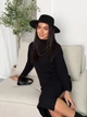 Жіночий прогулянковий костюм (кофта+спідниця) Uaclothes 42-44 Чорний (like36525-169511349) - изображение 4