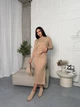 Жіночий прогулянковий костюм (кофта+спідниця) Uaclothes 46-48 Бежевий (like36524-169501350) - изображение 1