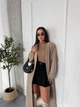 Жіночий довгий кардиган з паском Uaclothes 48-52 Бежевий (like36534-169601361) - изображение 3