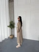 Жіночий довгий кардиган з паском Uaclothes 48-52 Бежевий (like36534-169601361) - изображение 8
