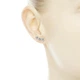 Срібні сережки Pandora Ромашки 290744CZ - зображення 3