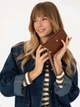 Кошелек женский для карточек U.S. Polo Assn A082SZ0SR-000-2358221 Коричневый (8683859624546) - изображение 2
