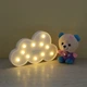Декоративний LED-світильник-нічник Хмарка 30 см UFT Funny Lamp Cloud на батарейках (uftfunnylampcloud) - зображення 7