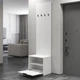 Вішак підлоговий з тумбою для взуття М-43 антрацит - зображення 2