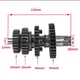 Коробка передач (КПП) LF120, LF125, Geon X-Pit пітбайк Lifan (1P52FMI) - изображение 4