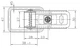 Бортовий замок Winterhoff BV 60-1 1860031 - изображение 5