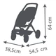 Коляска для кукол-близнецов Smoby Maxi-Cosi Айвори (7600253222) - изображение 3