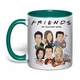 Чашка з друком "Friends (Друзі)" №1 (колір темно-зелений) (36984) - зображення 1