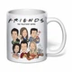 Чашка с печатью "Friends (Друзья)" №1 (цвет белый) (36955) - изображение 2