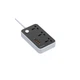 Мережевий фільтр живлення ColorWay CW-CHU34PDB, 3 розетки/4USB Black 2M (CW-CHU34PDB) - изображение 7