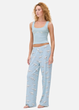 Женская пижама Primark Ribbed Cinnamoroll М Комплект для дома и сна Голубой (8979) - изображение 1