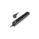 Мережевий фільтр живлення REAL-EL RS-6 Protect M 3m, black (EL122300034) - изображение 6
