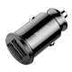 Автомобильное зарядное устройство Baseus Grain C Dual USB 5V 3.1A (CCALL-ML01) Black [59109] - изображение 1