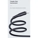 Кабель Usams Lightning U68 Charging 2A 1.0m Black (US-SJ500) [66062] - изображение 7