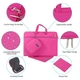 Сумка для ноутбука WIWU Campus Slim Case for MacBook 13,3'' (Pink) [59201] - изображение 3