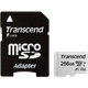 Карта памяти Transcend microSDXC 300S 256GB UHS-I (U3) + adapter SD (TS256GUSD300S-A) [71414] - изображение 1