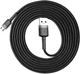 Кабель Baseus Baseus Cafule Cable USB to MicroUSB 2m Grey/Black (CAMKLF-CG1) [73381] - изображение 2