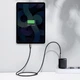 Мережевий зарядний пристрій Baseus Compact Quick Charger 2U+C 30W Black (CCXJ-E01) [73372] - зображення 8