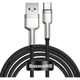 Кабель Baseus Cafule Metal Data Cable USB to Type-C 2м Black (CAKF000201) [73384] - изображение 1