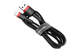Кабель Baseus Cafule Cable USB for Lightning 2м Black/Red (CALKLF-C19) [73376] - изображение 2