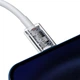 Кабель Baseus Superior Series Fast Charging Type-C to Lightning PD 20W 1м White (CATLYS-A02) [73382] - изображение 4