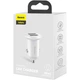 Автомобильное зарядное устройство Baseus Grain Pro Car Charger Dual USB 4.8A White (CCALLP-02) [73370] - изображение 3