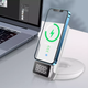 Бездротовий зарядний пристрій WiWU M11 4-in-1 Wireless Fast Charger with Time Clock and Backligh [73465] - зображення 4