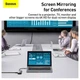 USB-хаб Baseus Metal Gleam Series 4-in-1 Multifunctional Type-C Hub Docking Station Gray (CAHUB-CY0G) [75254] - изображение 7