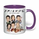 Чашка з друком "Friends (Друзі)" №1 (колір фіолетовий) (36987) - зображення 2