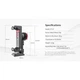 Держатель для телефона Ulanzi ST-27 Metal Phone Tripod Mount Clip [80662] - изображение 11