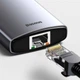 USB-хаб Baseus Metal Gleam Series 8-in-1 Multifunctional Type-C HUB Space Gray (CAHUB-CV0G) [77937] - изображение 12