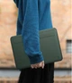 Чехол WIWU Skin Pro II Leather Sleeve Case для MacBook Pro 13 (2016-2019) Forest Green [51487] - изображение 5