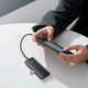 USB-хаб Baseus Lite Series 4-Port USB-A Hub (WKQX030001) [77936] - изображение 8