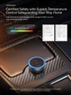 Автомобильное зарядное устройство Baseus Golden Contactor Pro Triple Fast Charger Car Charger 65W U+C+C Dark Gray (CGJP010013) [77944] - изображение 7