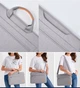 Сумка для ноутбука WIWU Pioneer Shoulder Handbag for MacBook New 13.3/14" (Grey) [81040] - изображение 5