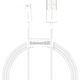 Кабель Baseus Superior Series Fast Charging Lightning 2.4A 1m White (CALYS-A02) [86017] - изображение 1