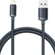 Кабель Baseus Crystal Shine Series USB to Lightning 2m Black (CAJY000101) [92815] - изображение 1