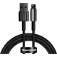 Кабель Baseus Tungsten Gold USB to Lightning 1m Black (CALWJ-01) [92814] - изображение 1