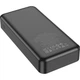 Зовнішній акумулятор Hoco J102A Cool Figure 20000mAh 20W Black [101324] - зображення 3