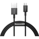 Кабель Baseus Superior Series Fast Charging Micro USB 2A 2m Black (CAMYS-A01) [96650] - изображение 1