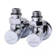 Кран вентильний кутовий з американкою SOLOMON LUX 1/2″ CHROM 7777 (2шт. КОМПЛЕКТ) - изображение 4