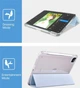 Чехол-книжка Comma Joy PU with Pencil Slot для Apple iPad Pro 11 (2024) Gray [111045] - изображение 5