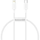 Кабель Baseus Superior Series USB-C to Lightning 20W 0.25m White (CATLYS-02) [111359] - изображение 1