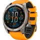 Смарт-часы Garmin Fenix 8 AMOLED Sapphire 51mm Titanium with Spark Orange/Graphite Silicone Band (010-02905-10) [115048] - изображение 1