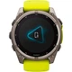 Смарт-часы Garmin Fenix 8 Solar Sapphire 51mm Titanium with Amp Yellow/Graphite Silicone Band (010-02907-20) [116854] - изображение 8