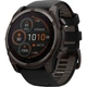 Смарт-часы Garmin Fenix 8 Solar Sapphire 51mm Carbon Gray DLC Titanium with Black/Pebble Gray Silicone Band (010-02907-10) [115055] - изображение 1