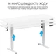 Компьютерный игровой стол OfficePro ODE1670W White [124853] - изображение 4