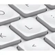 Клавіатура Logitech MX Keys Mini Wireless Illuminated Pale Grey UA (920-010499) [124827] - зображення 6